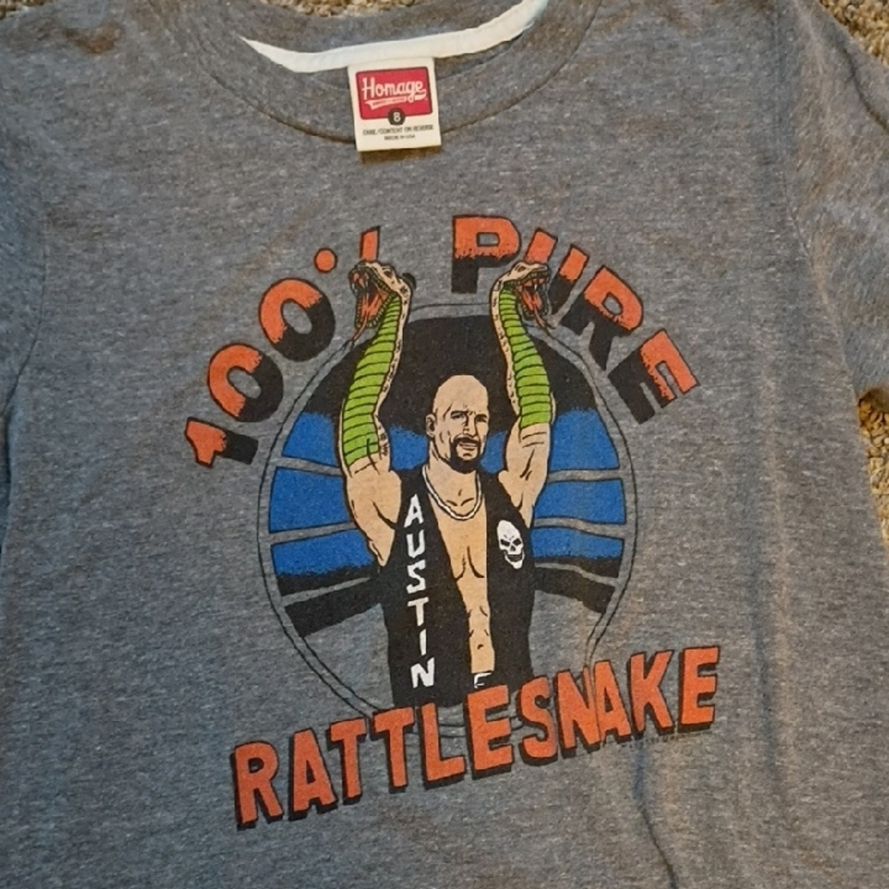 HOMAGE Kids WWE Shirts - Picture 3 of 4